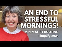 Stressed + overwhelmed? Try a MINIMALIST Morning Routine! 2025 Simple Hygge Reset