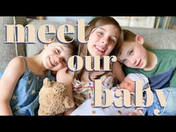 Meet the New Baby & Name Reveal!