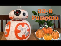 🎃 Pumpkin Craft | BB-8 from Star Wars