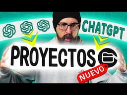 La NUEVA FUNCIÓN  de ChatGPT que TODOS ESPERABAMOS [ PROYECTOS ] Incluye 3 CASOS DE USO PRACTICOS