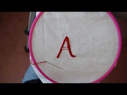 Beginner Satin Stitch Embroidery Tutorial