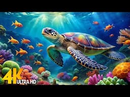 [NEW] 11H Stunning 4K Underwater Wonders - Coral Reefs, Fish & Colorful Sea Life | Relaxing Music #3