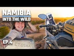 Motorcycle adventure in NAMIBIA and safari in ETOSHA WILDLIFE - TWO WILD RIDES (S6-EP4)