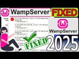 ✅Fixed "VC++ redistributable package errors in WAMP Server" [ 2025 Update ] vc_2010_sp1_redist_x86