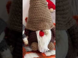 Fall Crochet Gnomes #windingroadcrochet #crochet #crochetpatterns