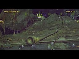 The Debris Field of USS Hornet - Crushed, Torn, and Burnt Wreckage