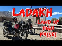 Ladakh, Land of High Passes - Part 1, riding from Leh to Khardung La top