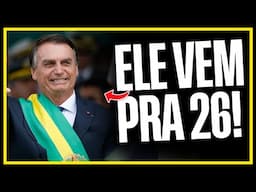 BOLSONARO FINGE TRANQUILIDADE PARA 26 | Cortes do @MBLiveTV