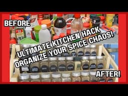 The Ultimate Spice Organizer That is Actually Useful