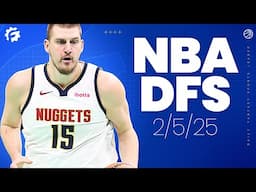 NBA DFS Picks & Strategy for #DraftKings & #FanDuel (2/5/25)