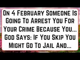 11:11🛑God Says, Someone Is Going To Arrest You For You Crime Because... | God's Message Today | God