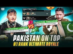 #1 Rank Ultimate Royale In Middle East | Making Trends In History Of Pubg | Pubg Mobile | How Brand