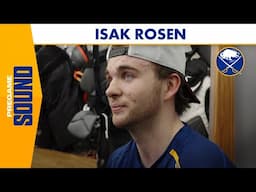 "I'm Really Excited To Be Here" | Isak Rosen Gets Called Up To Buffalo Sabres