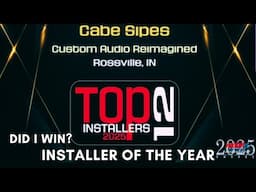 Am I The 2025 Installer Of The Year?