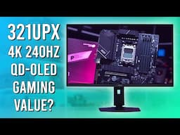 The Best Value 4K 240Hz QD-OLED? - MSI MAG 321UPX Review