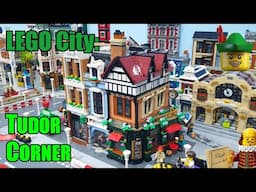 LEGO City - Tudor Corner - Review & Placement 10350 🆕🏙🏹