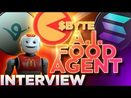 Food Ordering A.I. Agent on Solana & Virtuals!🍕$BYTE Interview