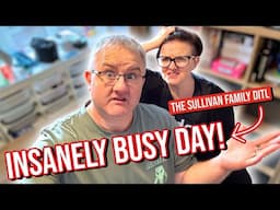 ** INSANELY BUSY Day in the Life of a FAMILY OF 14! ** | Blocked Sewer, Homeschool & New Scooters!