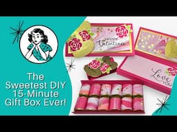 🔴 Valentine Treat Box Idea: DIY This Sweet Box & Card In 15 Minutes