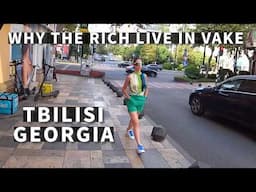 Exploring Vake Georgia's LUXURY Neighborhood!