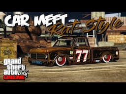 🔴 CAR MEET "RAT-STYLE" (SÓ FERRUGENTOS) | GTA 5 Online PS5 | LIVESTREAM #301