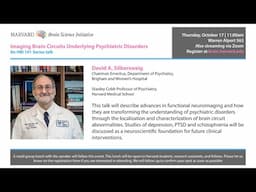 Imaging Brain Circuits Underlying Psychiatric Disorders: an HBI 101 Talk by David Silbersweig, MD