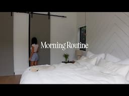 morning routine | with time stamps, mental + physical exercise, oil pulling, seamoss