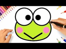 CÓMO DIBUJAR A KEROPPI 🐸✏️