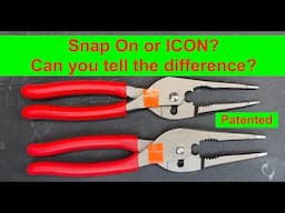 Patented! Here's the receipt. ICON or Snap On? Can you tell the difference? Comment below!