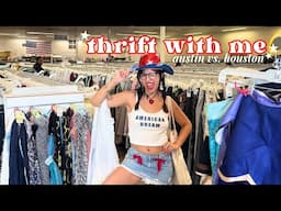 THRIFT WITH ME!! austin vs houston edition (pinterest-inspired)