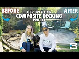 Our UPCYCLING Composite Decking & PUPPY Proofing Garden PROJECT | From Start to Finish