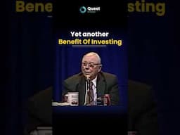 Yet another benefit of investing!  #shorts #ytshorts #charliemunger #investing