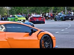 Supercar Saturdays Florida | Pullouts, Launches, & Full Sends!! February 2025