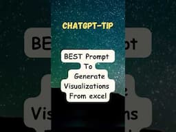 Best ChatGPT prompt for excel users #chatgpt #tipsanstricks #ai