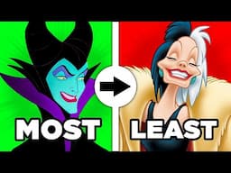 Ranking EVERY Disney Villain By How Petty They Were