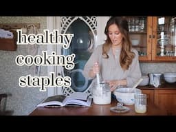 Make healthy home cooking easier with this method (+ pantry tour)