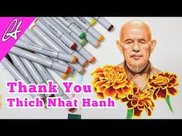 Thich Nhat Hanh Memorial Art