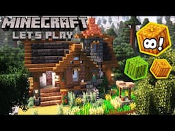 I Built A COMLETELY SECRET FARM In My Survival World! - Let's Play Minecraft 1.21 #6