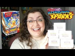 CHASING PIKACHU | Opening 5 "SURGING SPARKS" Build & Battle Boxes!!!