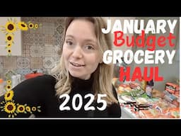 January Grocery Haul 2025! Frugal & Budget homeschooling Mama of 3! 🤑 WAY UNDER BUDGET!