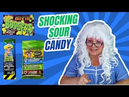 The SOUREST Candy Granny Has Tried! Granny McDonald's Sour Taste Test