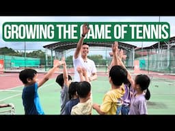 Growing The Game Of TENNIS in Kota Kinabalu, Malaysia!