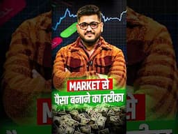 Market से पैसा बनाने का तरीका #ManishSharma #TradingMotivation