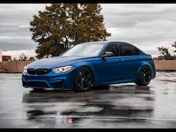 NEW WRAP! BMW M3 Hexis Matte Celestial Blue