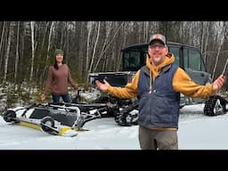 We’ve WAITED OVER a YEAR for THIS! Transforming Our Can-Am Defender into a SNOW GROOMING BEAST