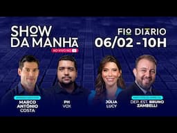 SHOW DA MANHÃ - LULA VOLTA A ATACAR TRUMP - 06/02/2025