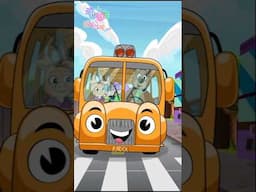 Wheels on the Bus | Nursery Rhymes and Kids Songs #Shorts