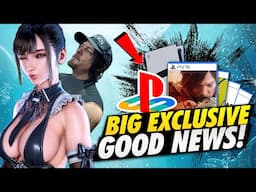 PlayStation Gets Good News, and Big PS5 Exclusive Update