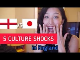 5 CULTURE SHOCKS in England as Japanese | Surprising things about UK life | Japan vs England