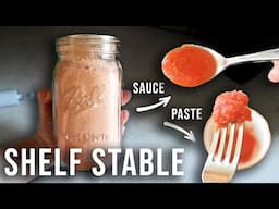 Tomato Powder Is Our FAVORITE Way To Preserve Tomatoes | Simple Sauce, Paste, & Shelf Stable Soup